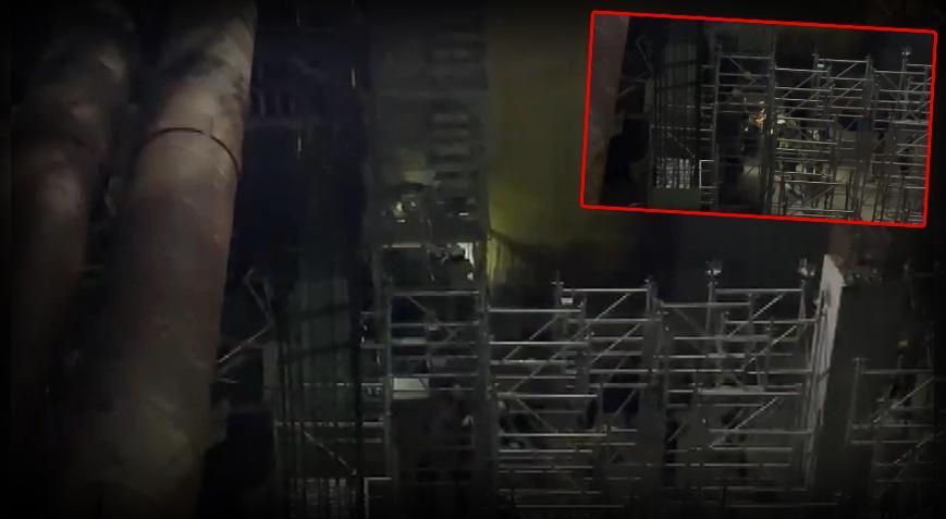 Beyoğlu’nda metro inşaatında çökme! Göçük altında kalan işçiler kurtarıldı