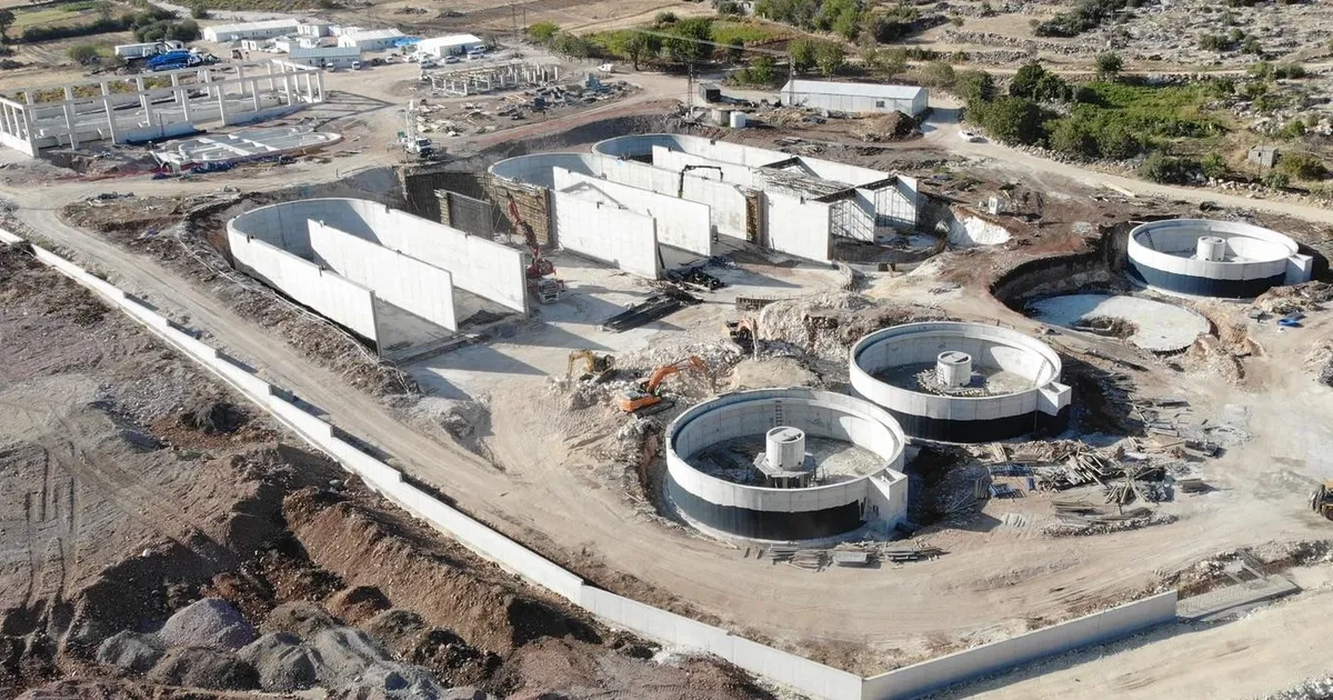 Gaziantep Kuzeyşehir’de çevre dostu atıksu tesisi yükseliyor
