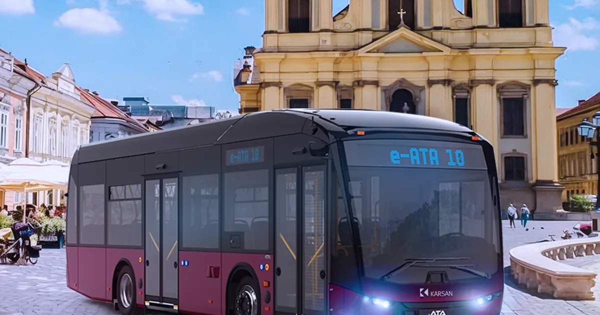 Karsan, Timişoara’daki 44 Araçlık e-ATA Araç Parkını 30 Yeni Araçla Genişletecek!